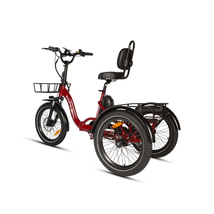 Eunorau| ONE-TRIKE 2.0| 500W, Foldable 50-Mile Range Electric Tricycle