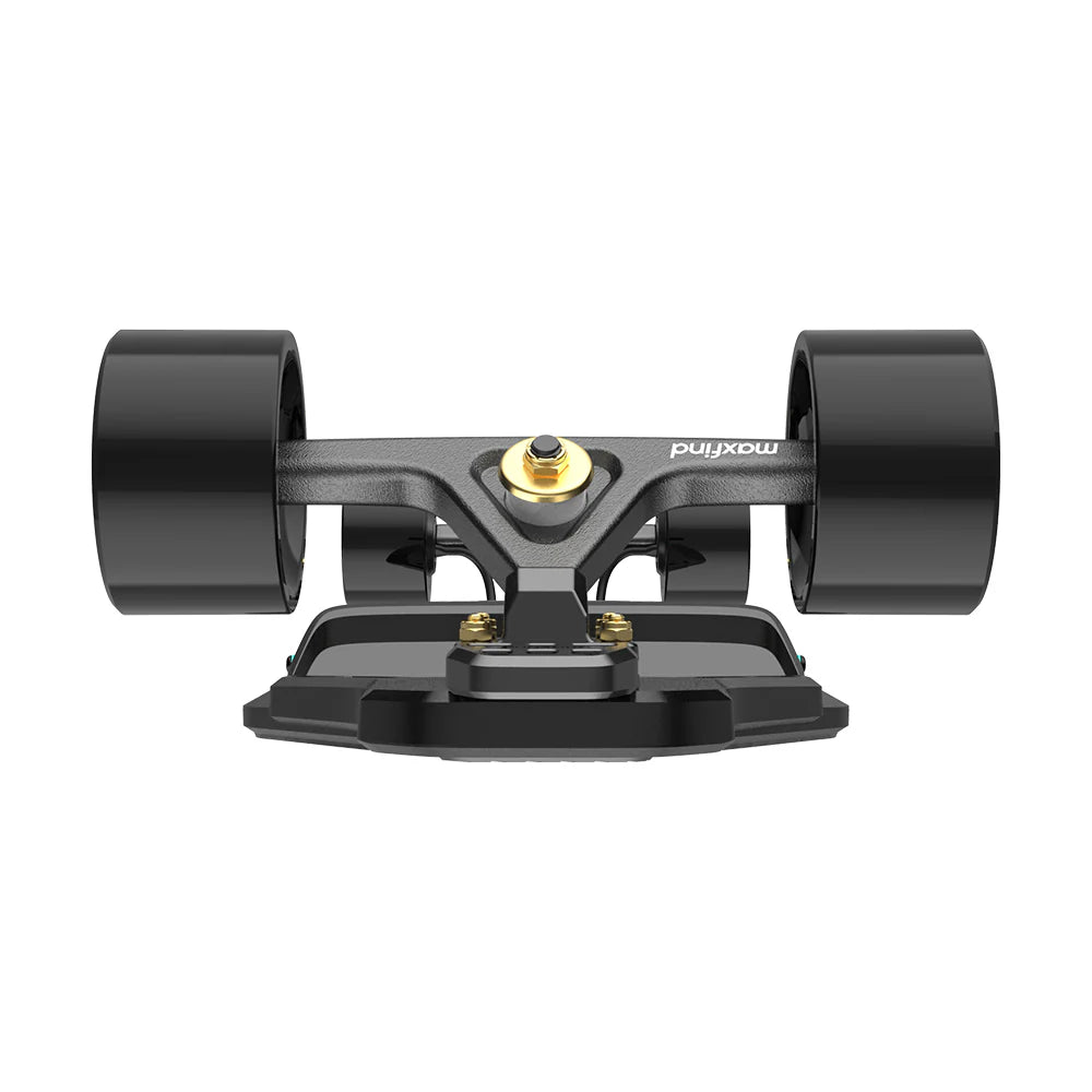 MAXFIND MAX5S| 24 MPH, 15 Mile Range, Dual 650W Motors E-Skateboard