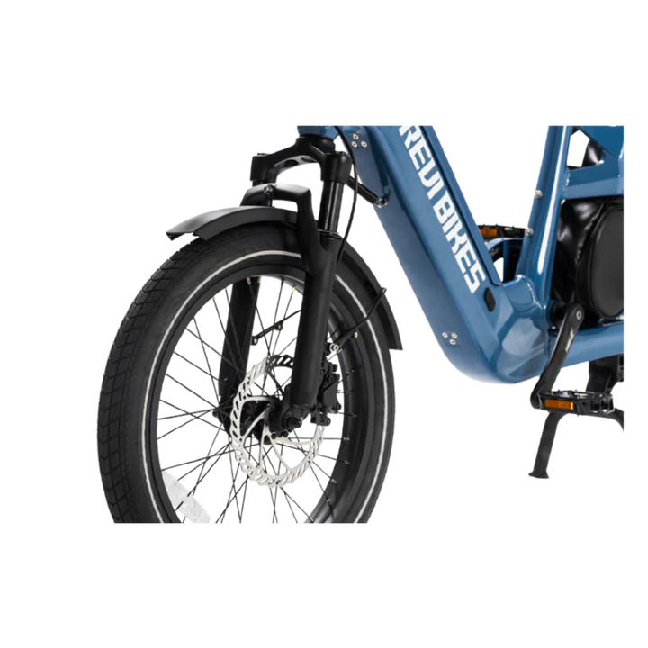 REVI BIKES| Flux Long Range Utility E-Bike | Family Ready, 100-Mile Range Option