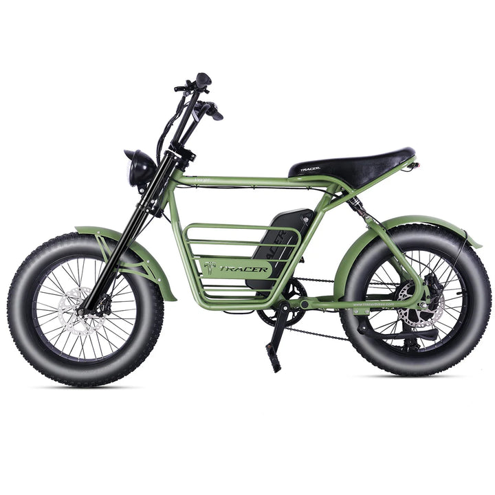 Tracer Verge 800W Fat Tire Electric Motorbike | 20" Wheels, Mini E-Bike