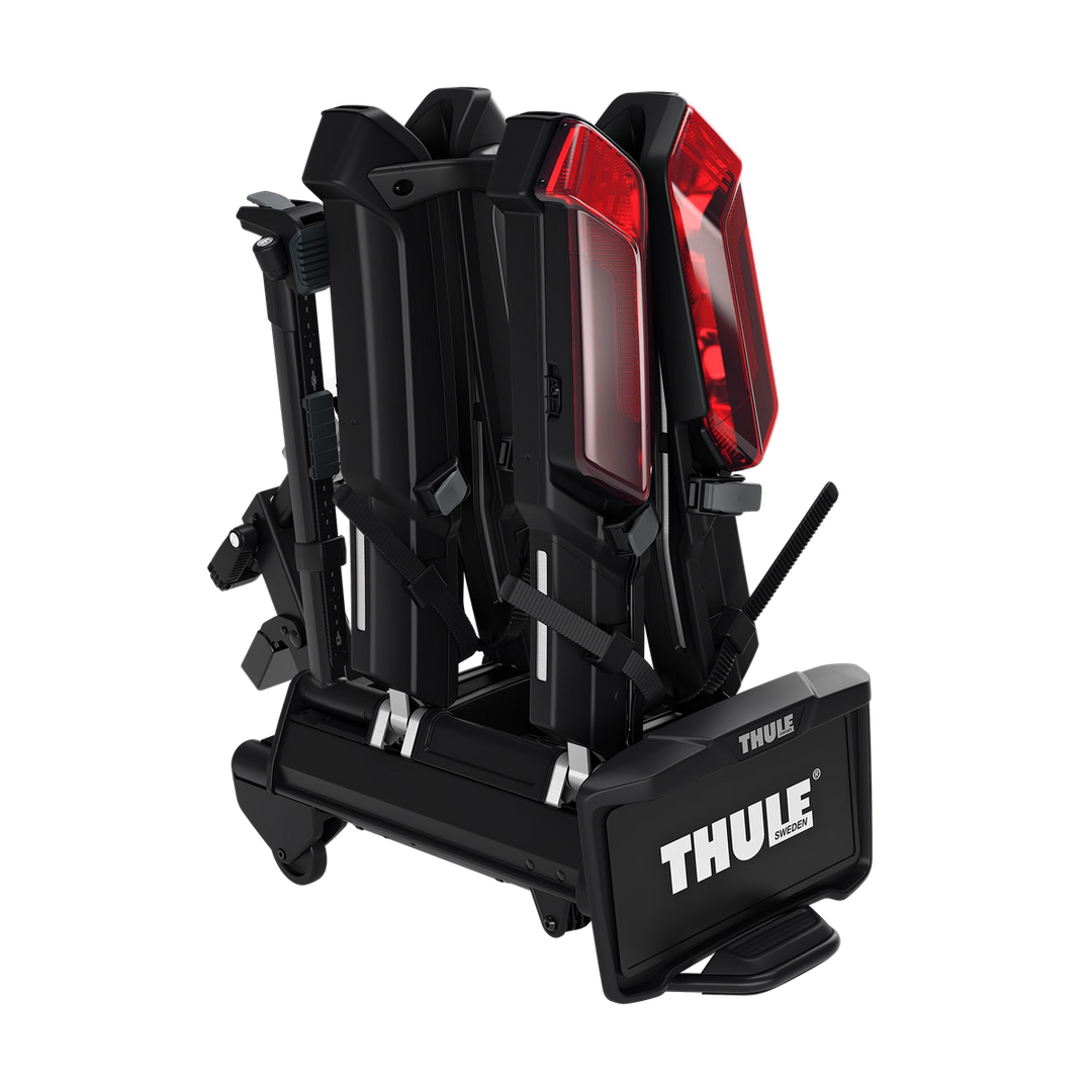 Thule Epos Platform Hitch Bike Rack With Lamp Kit - 2-Bike 1-1/4" 2" Receiver BLK