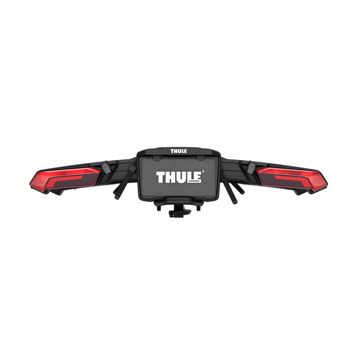 Thule Epos Platform Hitch Bike Rack With Lamp Kit - 2-Bike 1-1/4" 2" Receiver BLK