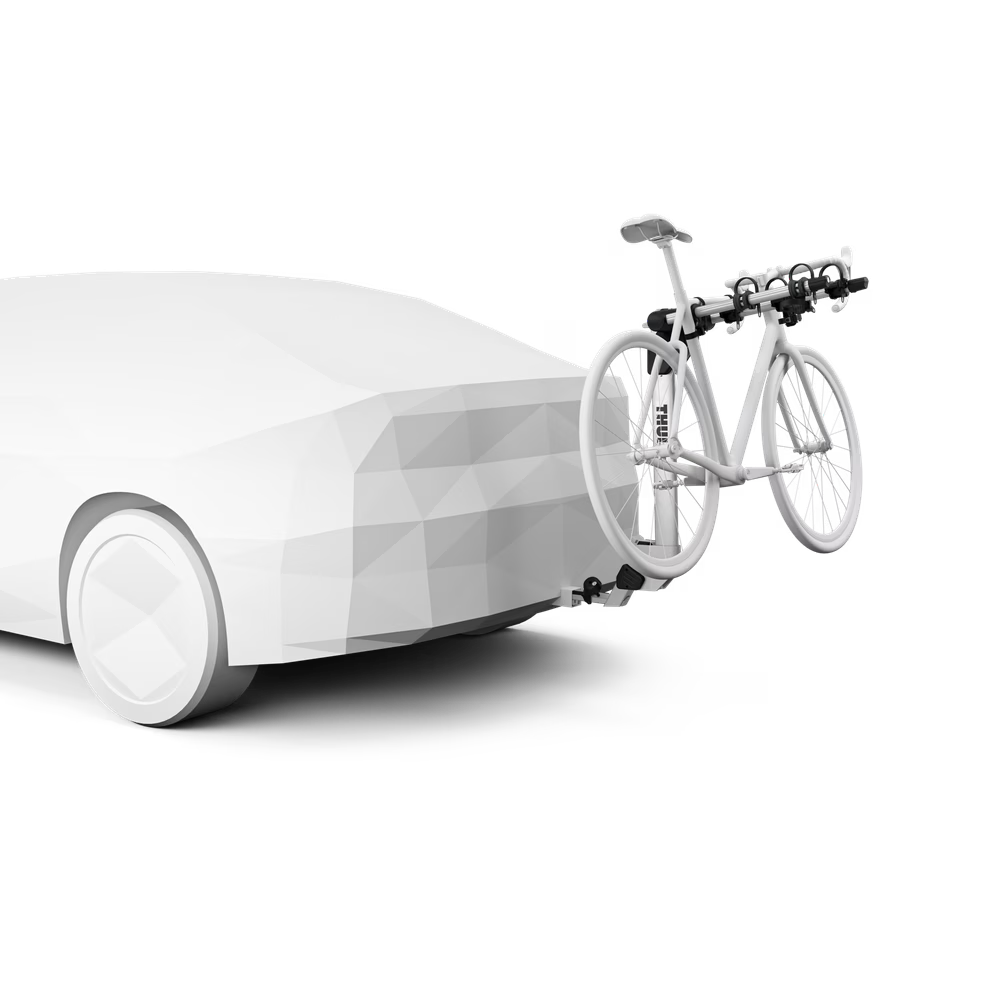 Thule Helium Pro - 3-Bike 1-1/4" 2" Receiver Silver