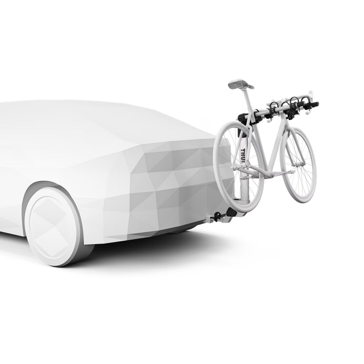 Thule Helium Pro - 3-Bike 1-1/4" 2" Receiver Silver