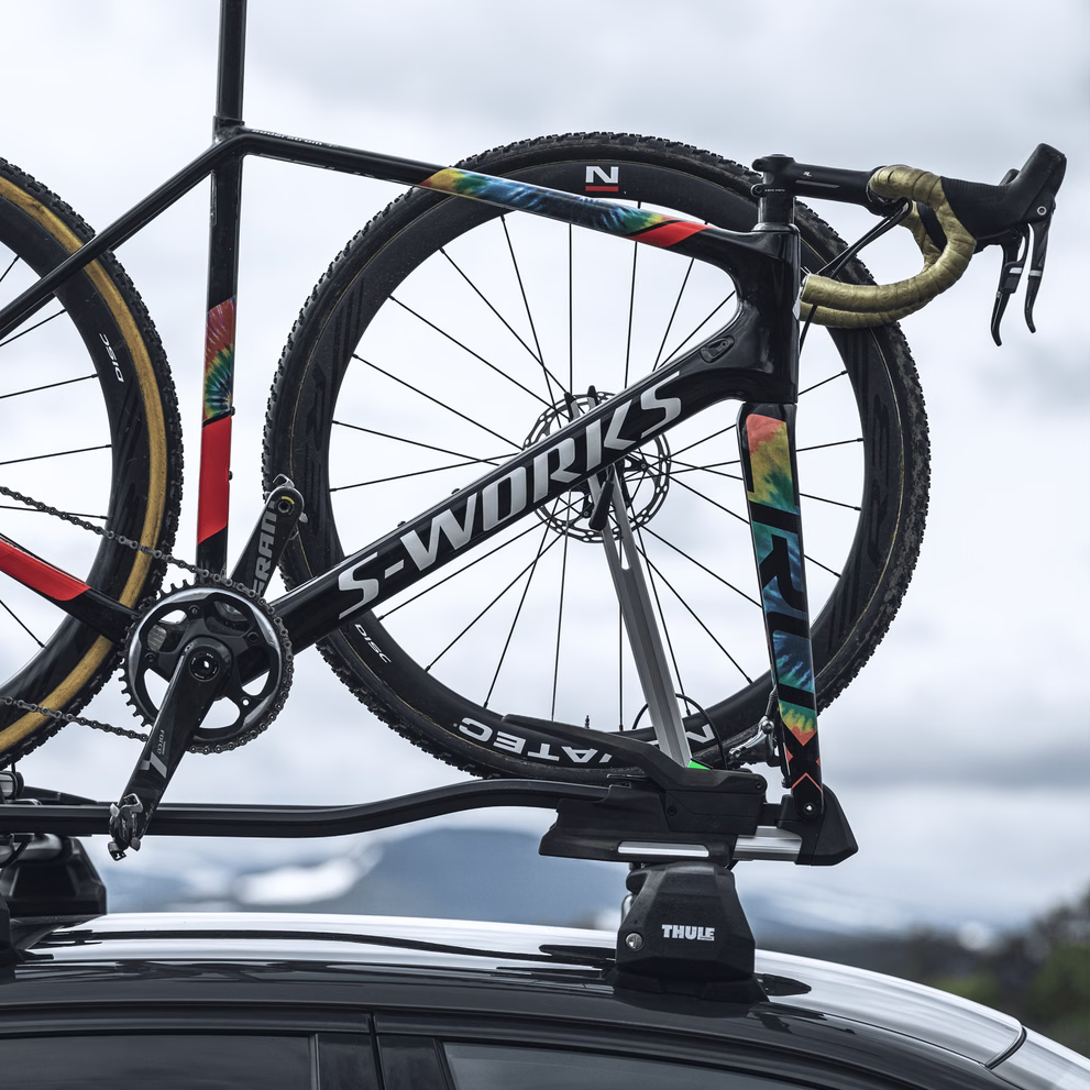 Thule TopRide Roof Mount Bike Carrier - Fork Mount QR/Thru Axle