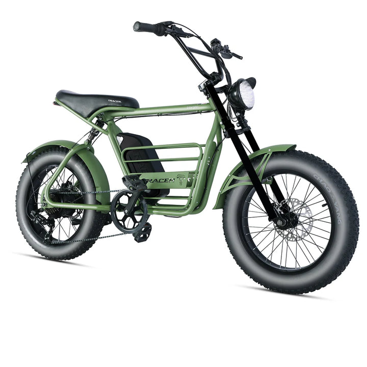 Tracer Verge 800W Fat Tire Electric Motorbike | 20" Wheels, Mini E-Bike