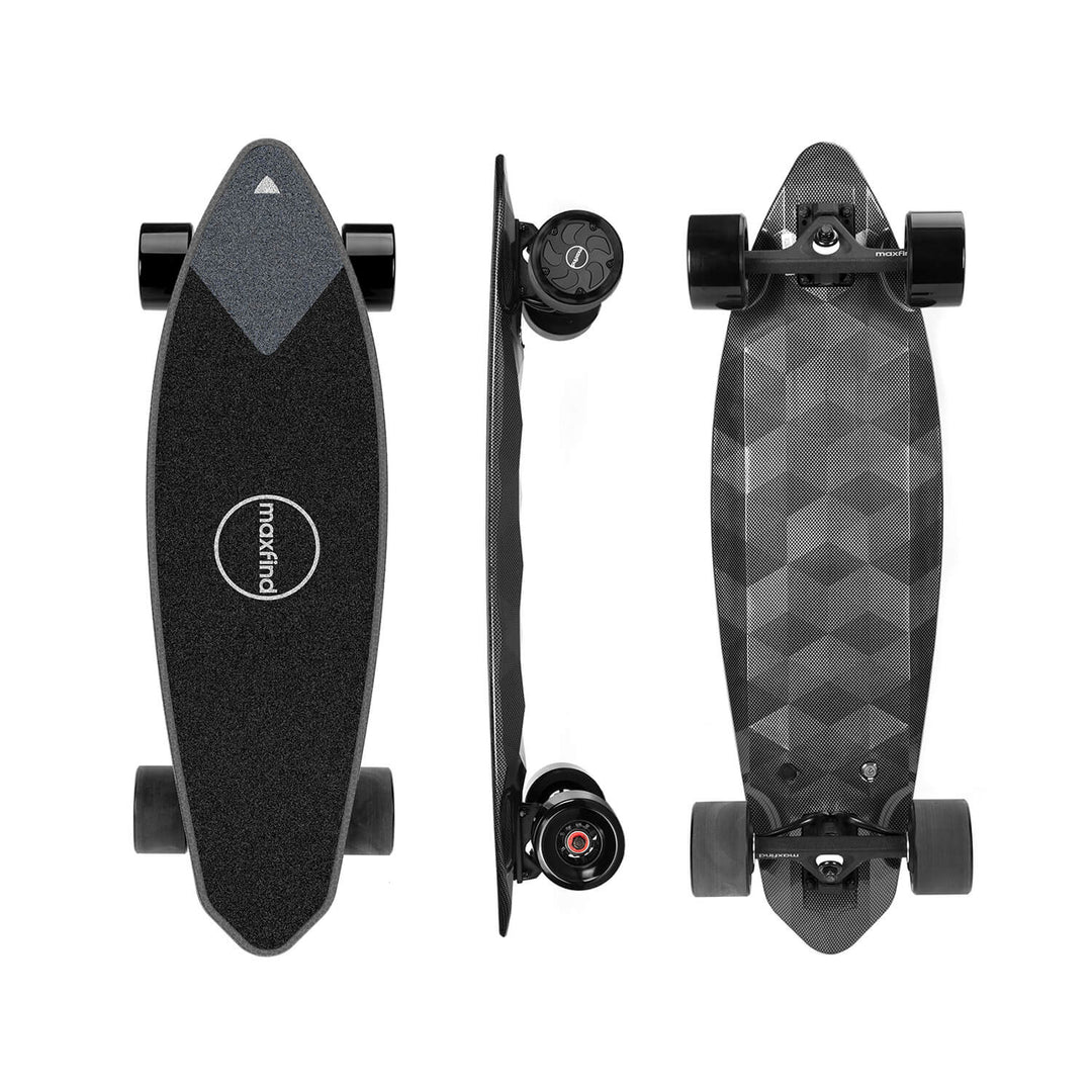 MAXFIND MAX2 PRO| Campus Commuter, Portable, IPX5 Waterproof Mini E-Skateboard
