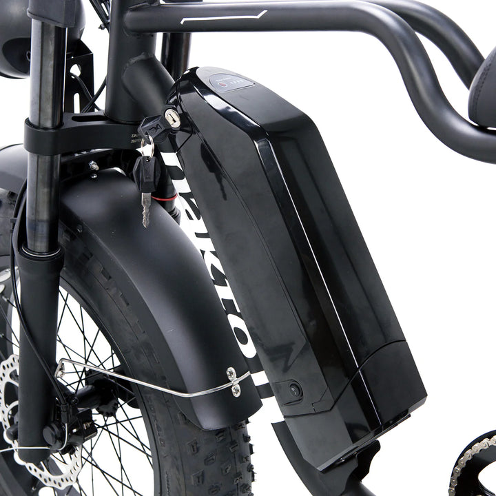 Nakto F2 500W/750W Peak, Dual Suspension, 20" Tires Fat Tire E-Bike
