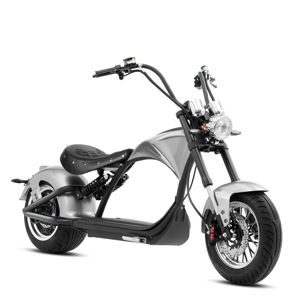Eahora| Emars M1P Fat Tires,Hydraulic Brakes Moped-Style E-Scooter