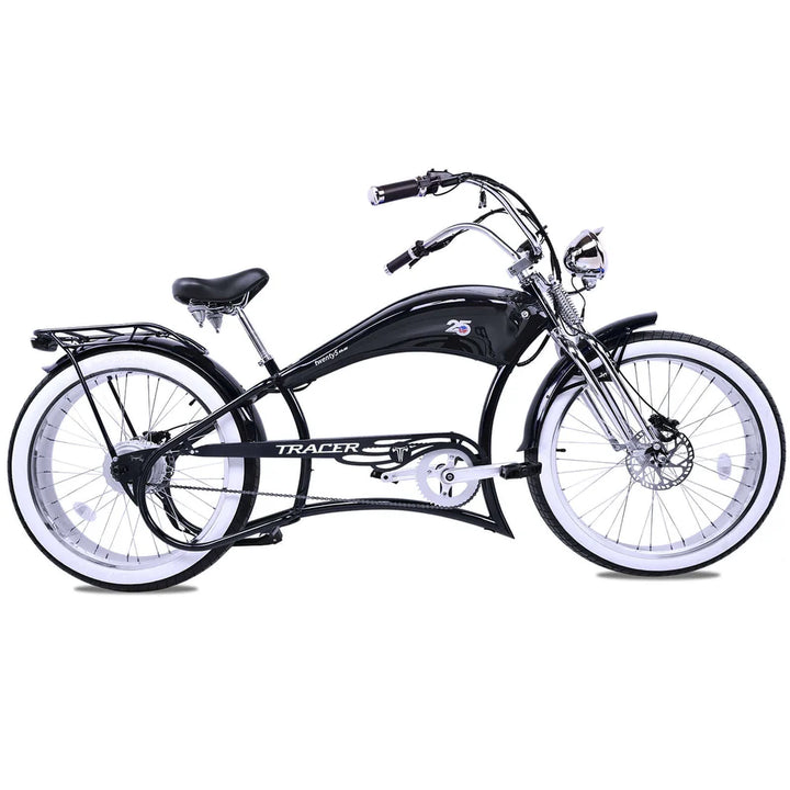 Twenty5 800W Chopper Stretch Cruiser Harley-Style Ebike