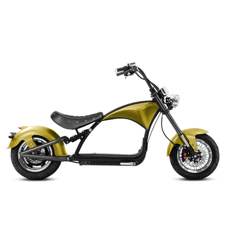 Eahora| Emars M1P Fat Tires,Hydraulic Brakes Moped-Style E-Scooter