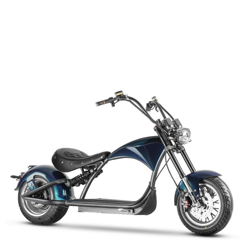 Eahora| Emars M1P Fat Tires,Hydraulic Brakes Moped-Style E-Scooter