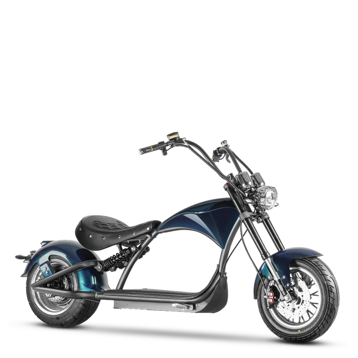 Eahora| Emars M1P Fat Tires,Hydraulic Brakes Moped-Style E-Scooter