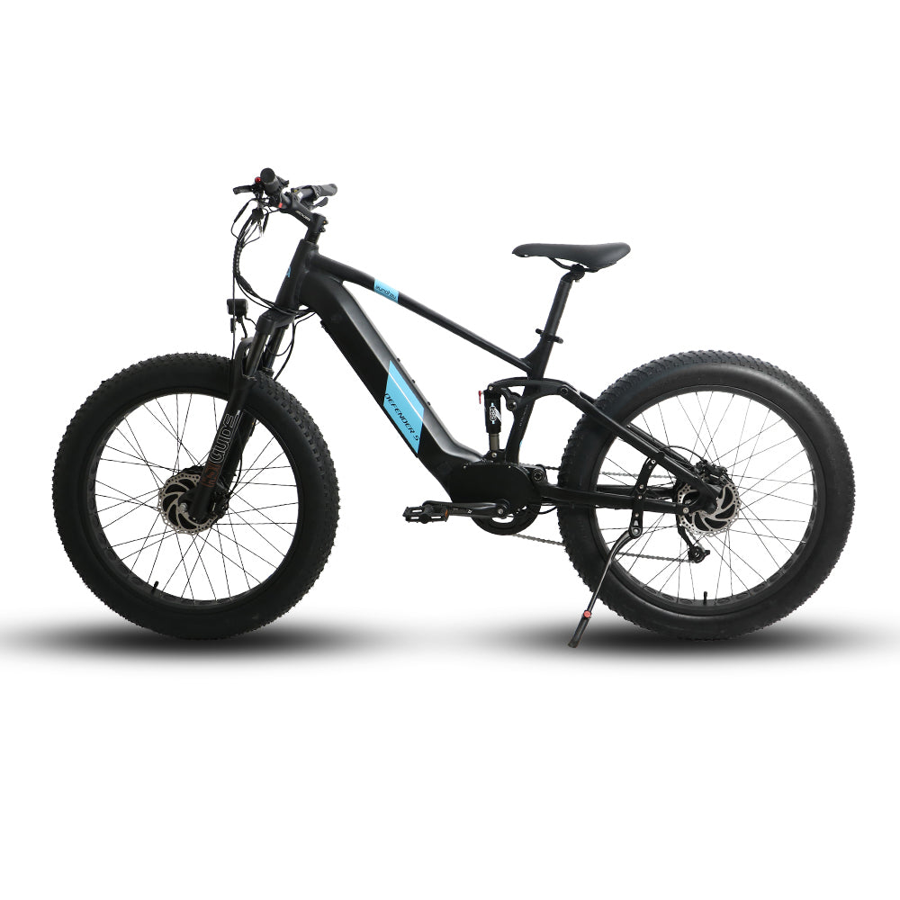 EUNORAU DEFENDER-S Dual Motors Dual Suspension AWD Hunting EBike