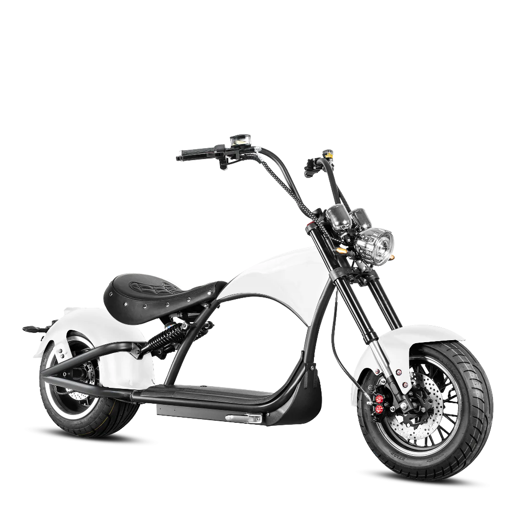 Eahora| Emars M1P Fat Tires,Hydraulic Brakes Moped-Style E-Scooter
