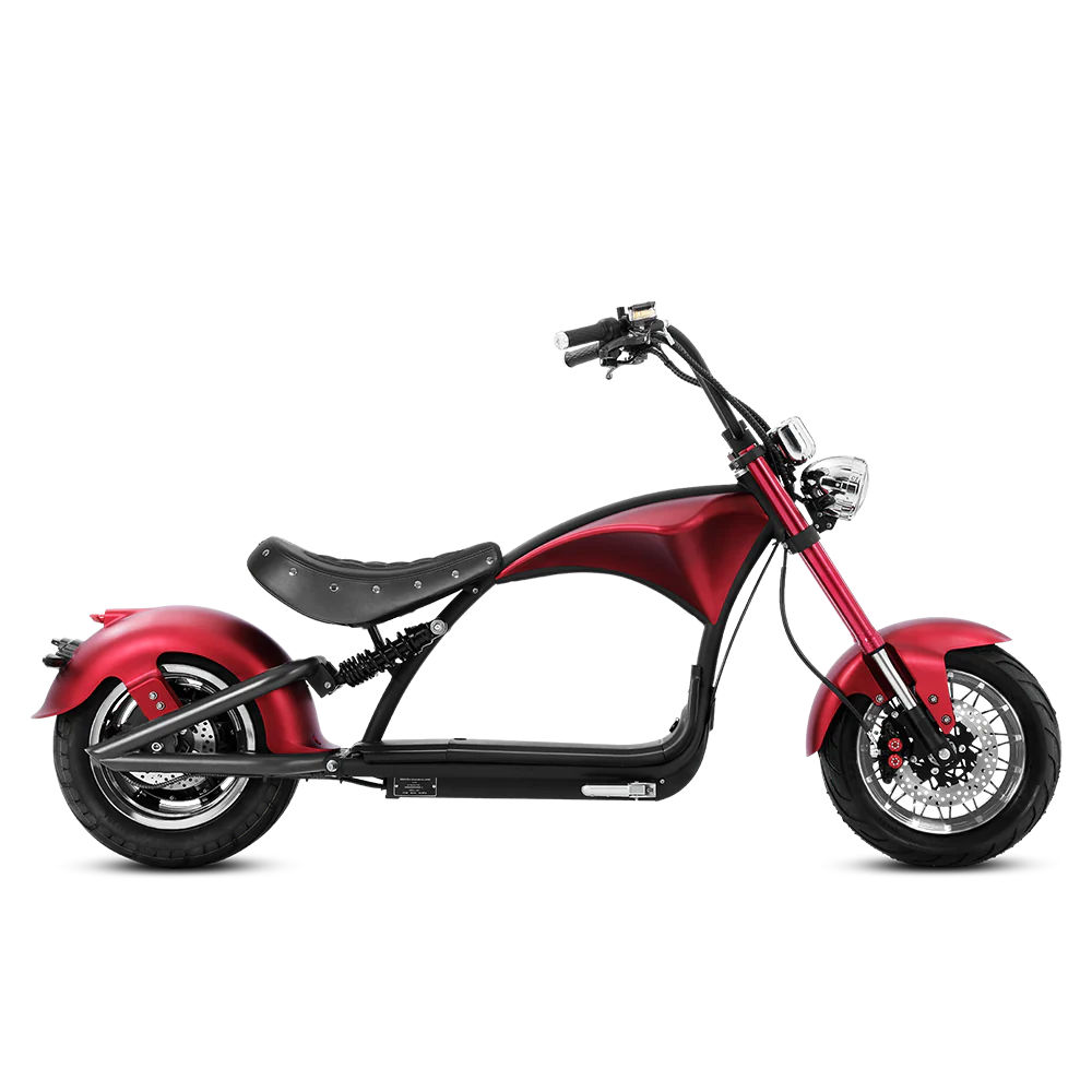 Eahora| Emars M1P Fat Tires,Hydraulic Brakes Moped-Style E-Scooter