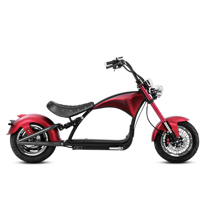 Eahora| Emars M1P Fat Tires,Hydraulic Brakes Moped-Style E-Scooter