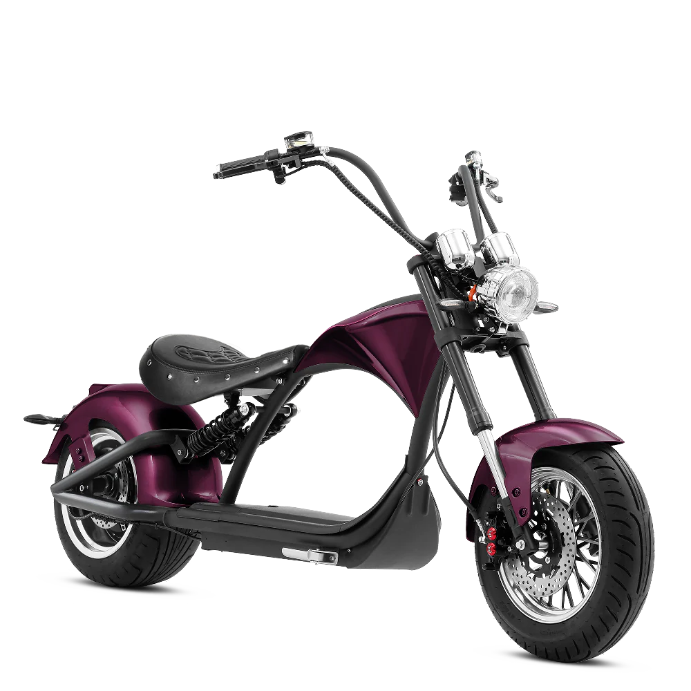 Eahora| Emars M1P Fat Tires,Hydraulic Brakes Moped-Style E-Scooter