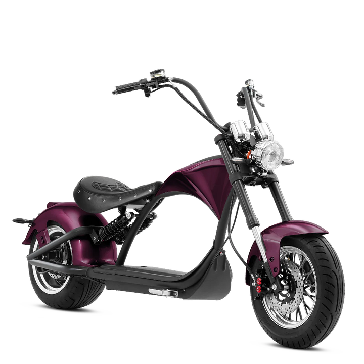 Eahora| Emars M1P Fat Tires,Hydraulic Brakes Moped-Style E-Scooter