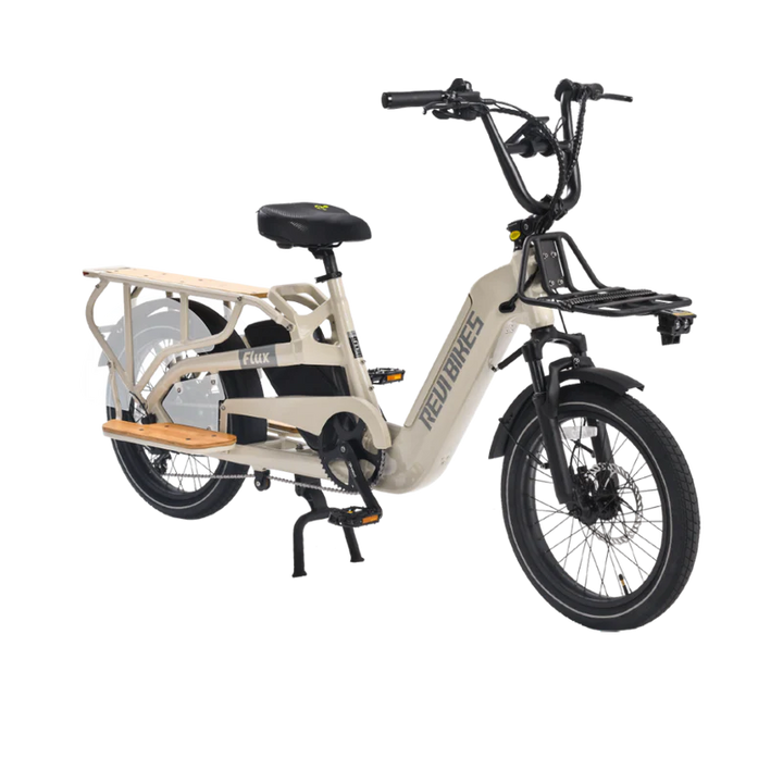 REVI BIKES| Flux Long Range Utility E-Bike | Family Ready, 100-Mile Range Option