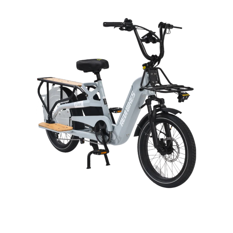 REVI BIKES| Flux Long Range Utility E-Bike | Family Ready, 100-Mile Range Option