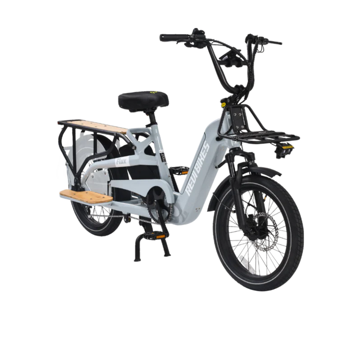REVI BIKES| Flux Long Range Utility E-Bike | Family Ready, 100-Mile Range Option