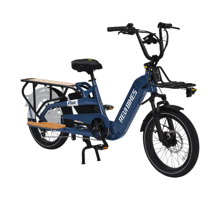 REVI BIKES| Flux Long Range Utility E-Bike | Family Ready, 100-Mile Range Option