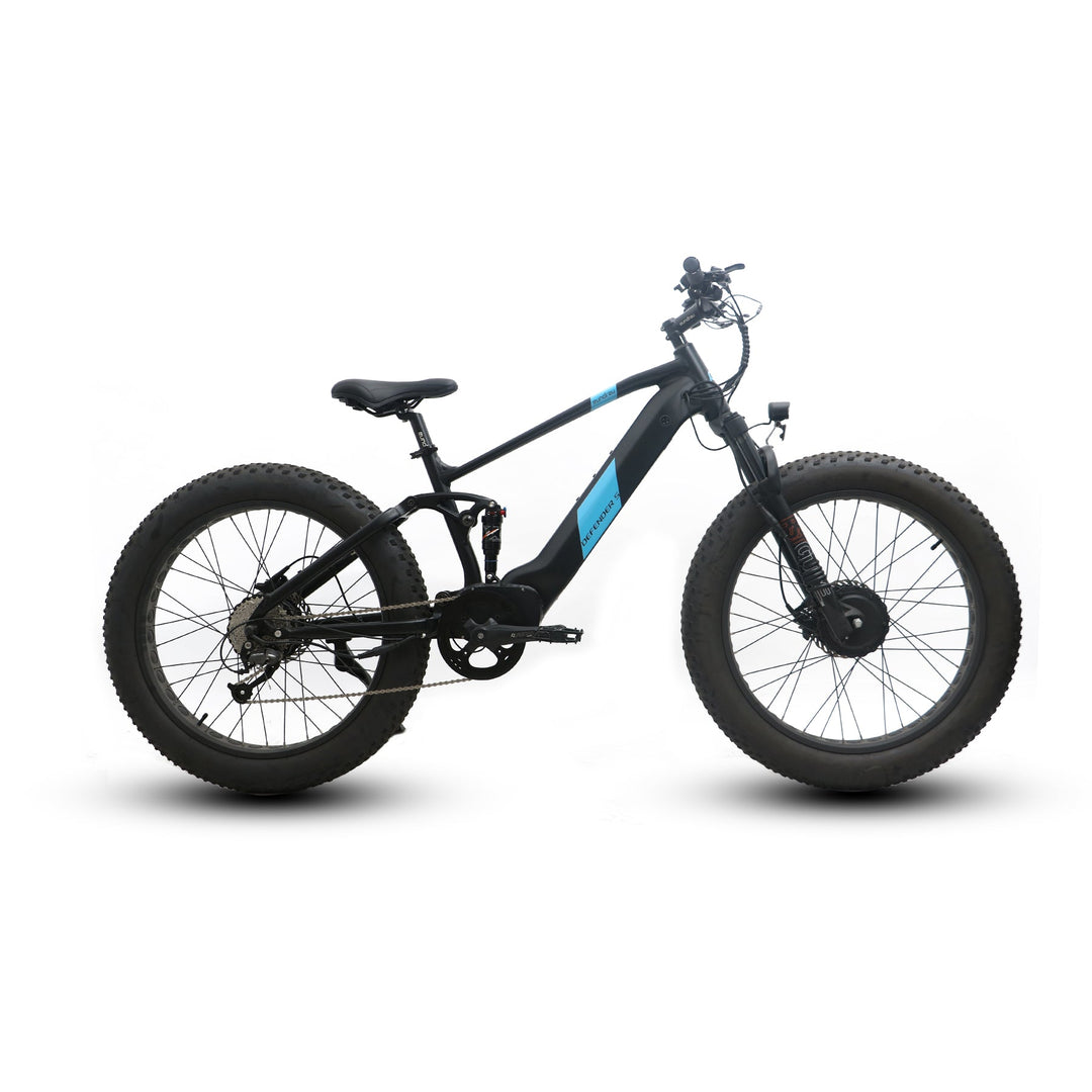 EUNORAU DEFENDER-S Dual Motors Dual Suspension AWD Hunting EBike