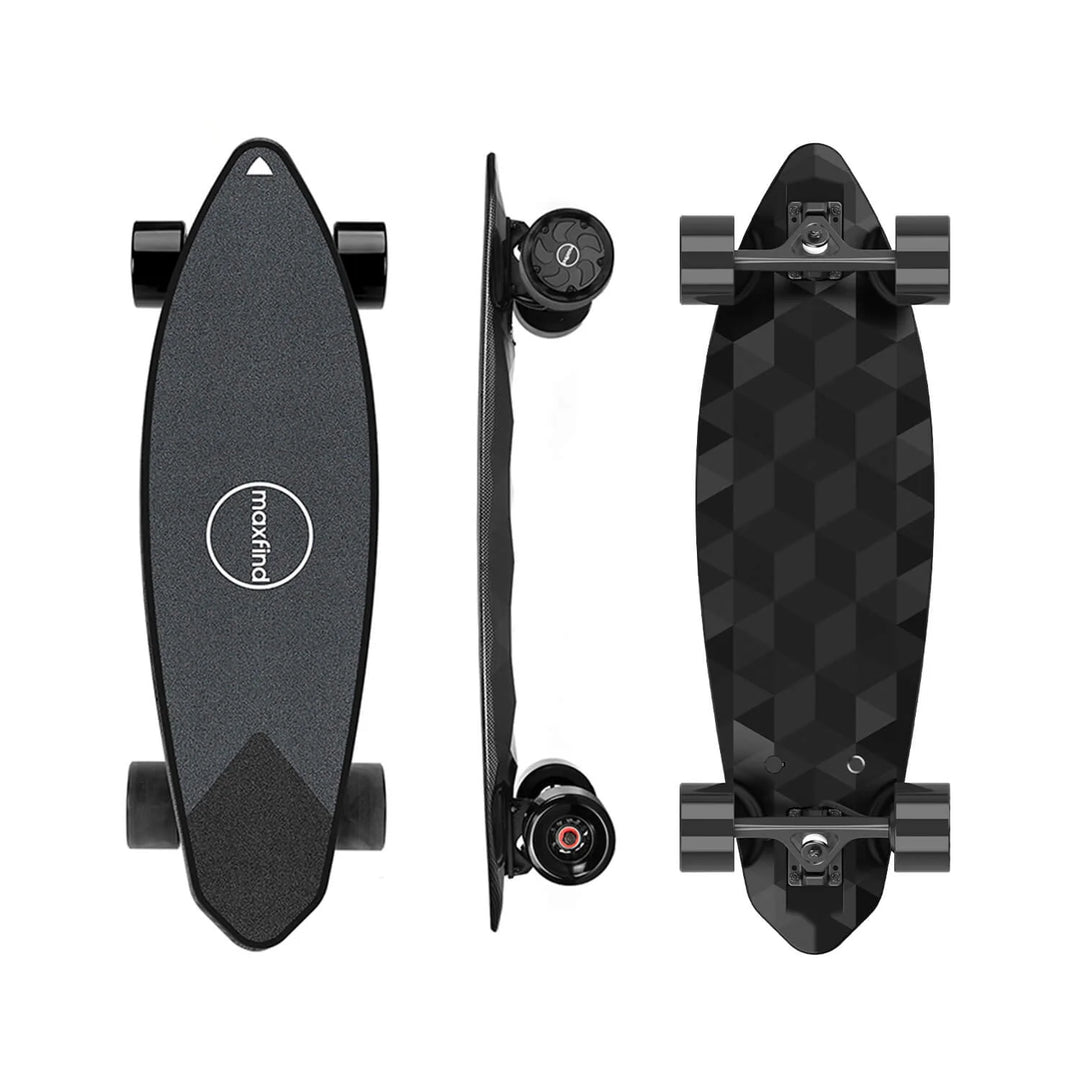 MAXFIND MAX2 PRO| Campus Commuter, Portable, IPX5 Waterproof Mini E-Skateboard