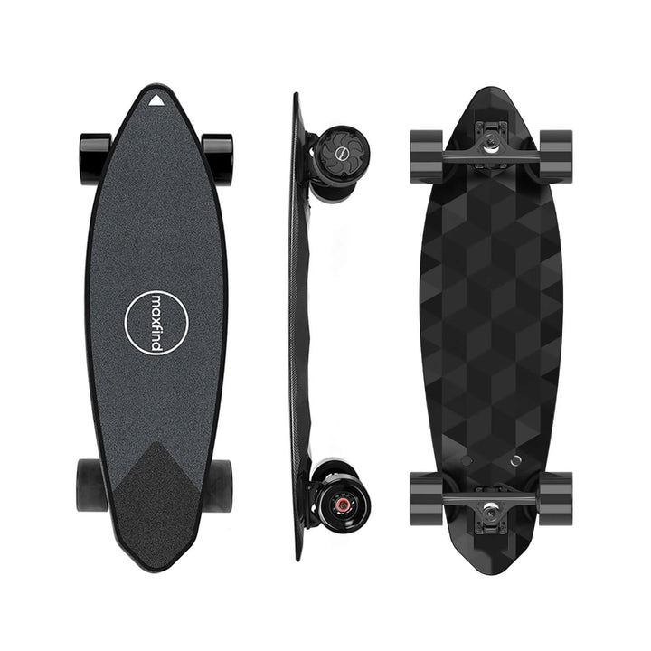 MAXFIND MAX2 PRO| Campus Commuter, Portable, IPX5 Waterproof Mini E-Skateboard