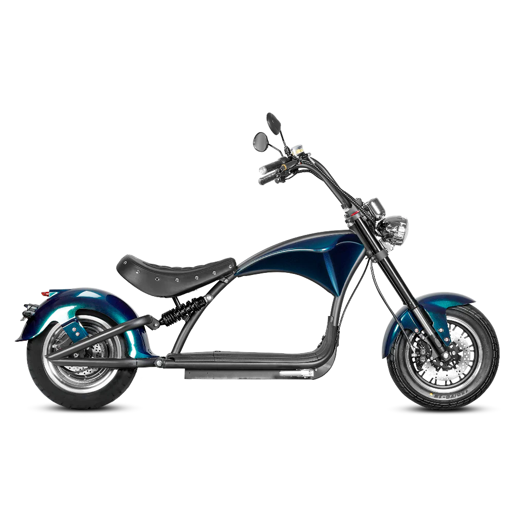 Eahora| Emars M1P Fat Tires,Hydraulic Brakes Moped-Style E-Scooter
