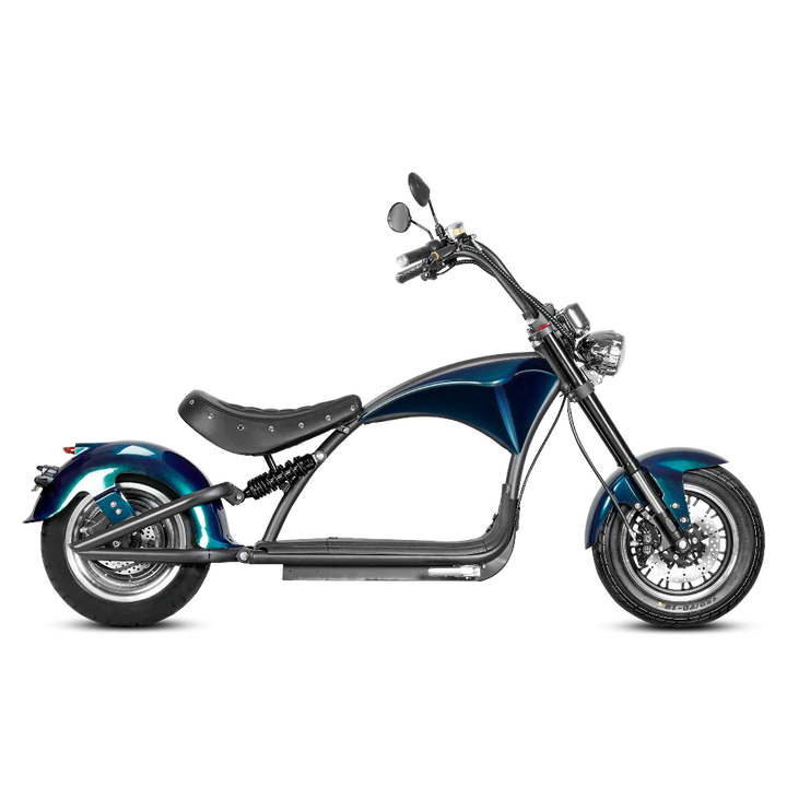 Eahora| Emars M1P Fat Tires,Hydraulic Brakes Moped-Style E-Scooter