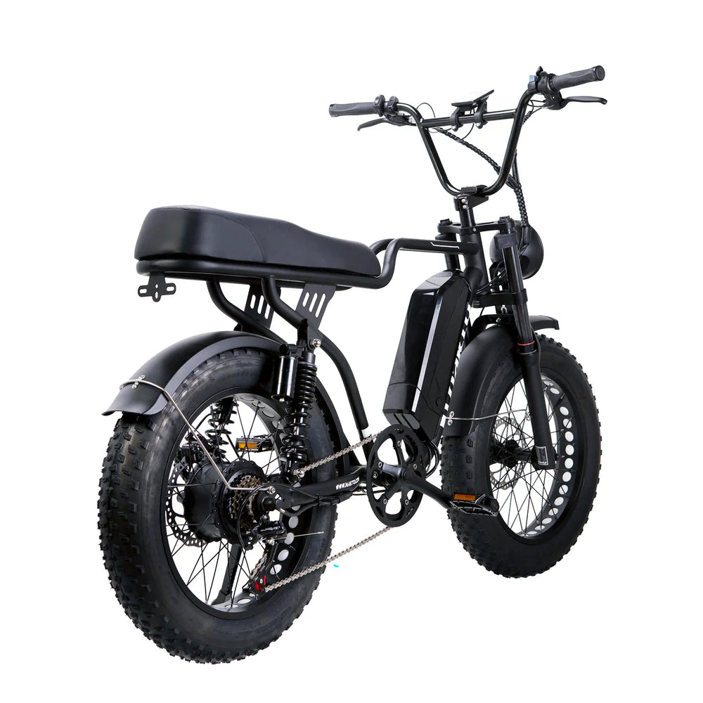 Nakto F2| 500W/750W Peak, Dual Suspension, 20" Tires Fat Tire E-Bike - EBike Haul