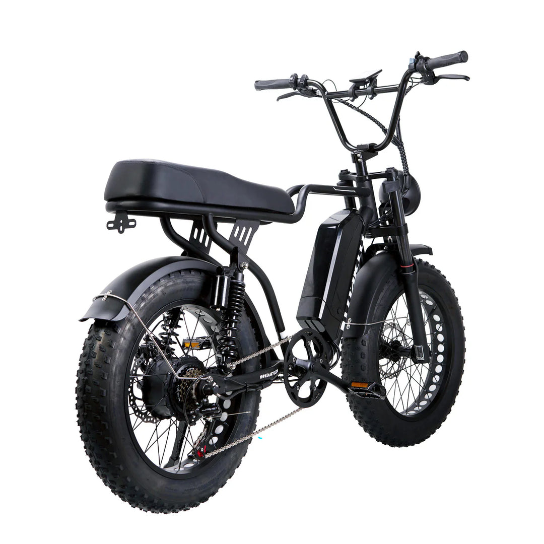 Nakto F2 500W/750W Peak, Dual Suspension, 20" Tires Fat Tire E-Bike
