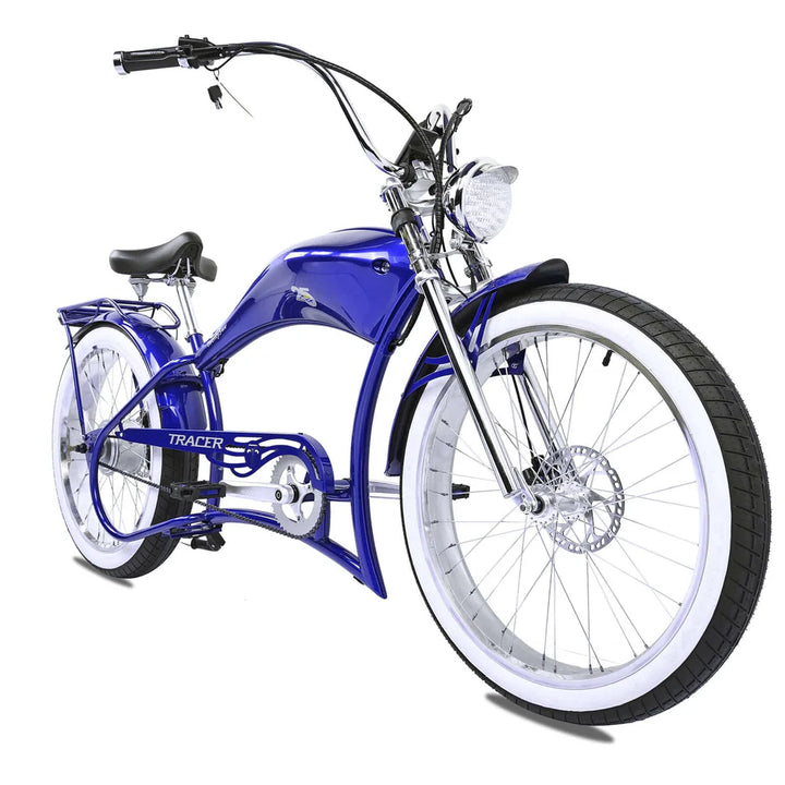 Twenty5 800W Chopper Stretch Cruiser Harley-Style Ebike