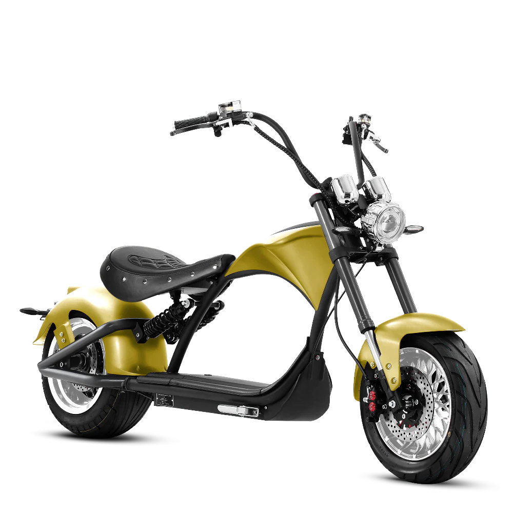 Eahora| Emars M1P Fat Tires,Hydraulic Brakes Moped-Style E-Scooter