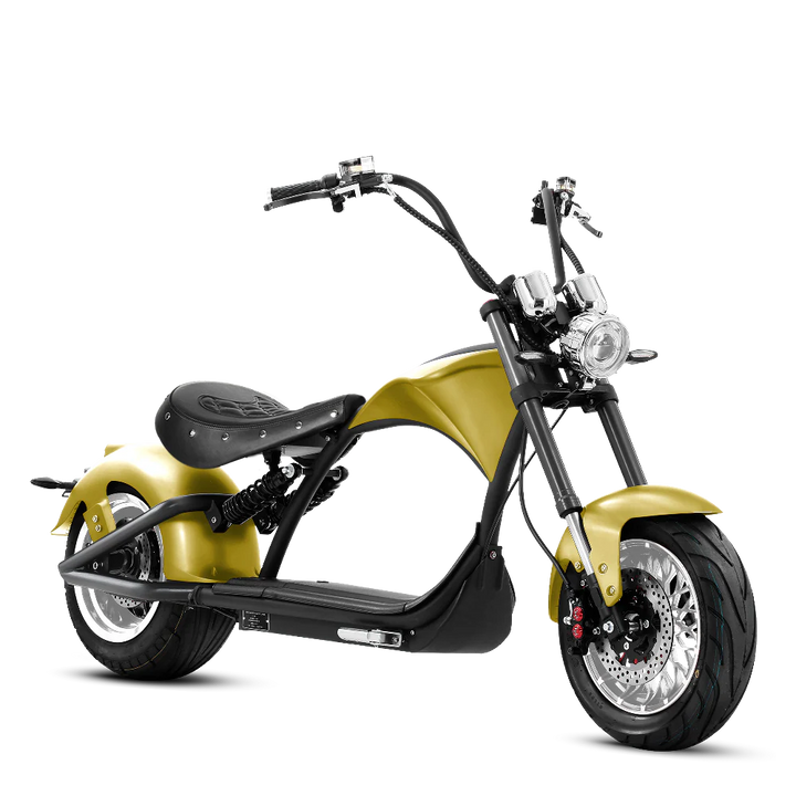Eahora| Emars M1P Fat Tires,Hydraulic Brakes Moped-Style E-Scooter