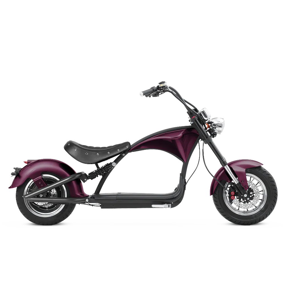 Eahora| Emars M1P Fat Tires,Hydraulic Brakes Moped-Style E-Scooter