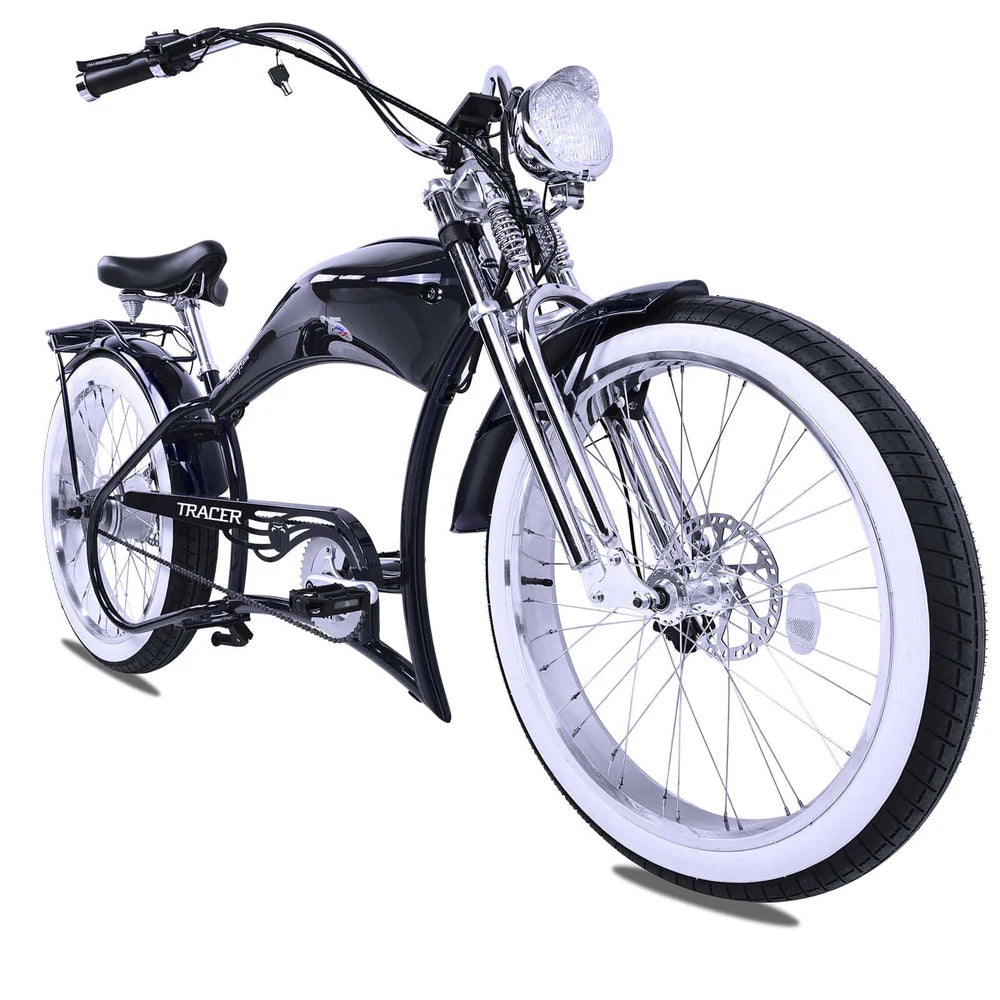 Twenty5 800W Chopper Stretch Cruiser Harley-Style Ebike