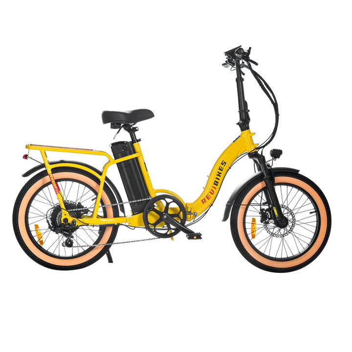 REVI BIKES Rebel.2| Folding Commuter Family Cargo Electric Bike