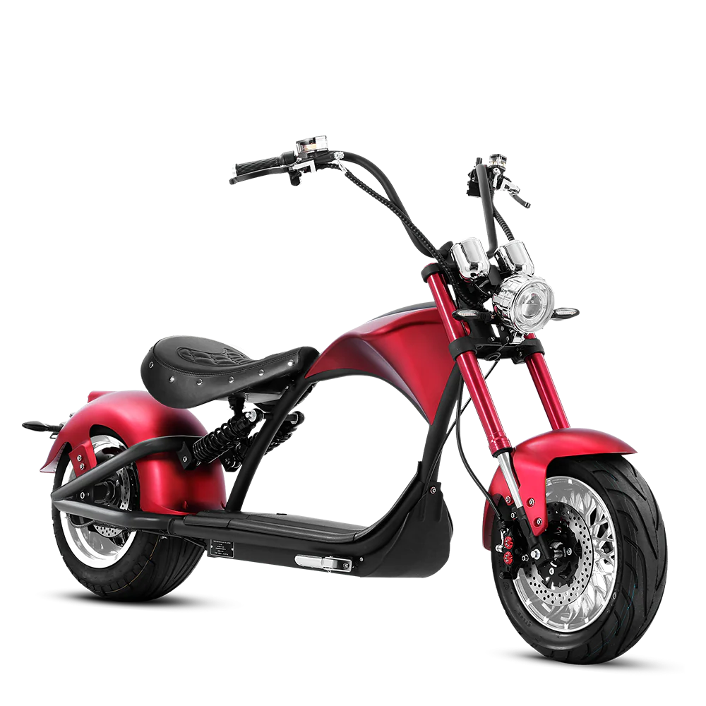 Eahora| Emars M1P Fat Tires,Hydraulic Brakes Moped-Style E-Scooter