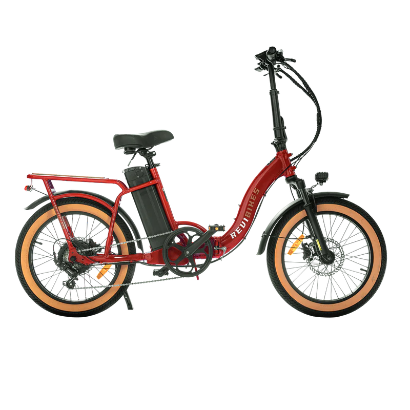 REVI BIKES Rebel.2| Folding Commuter Family Cargo Electric Bike
