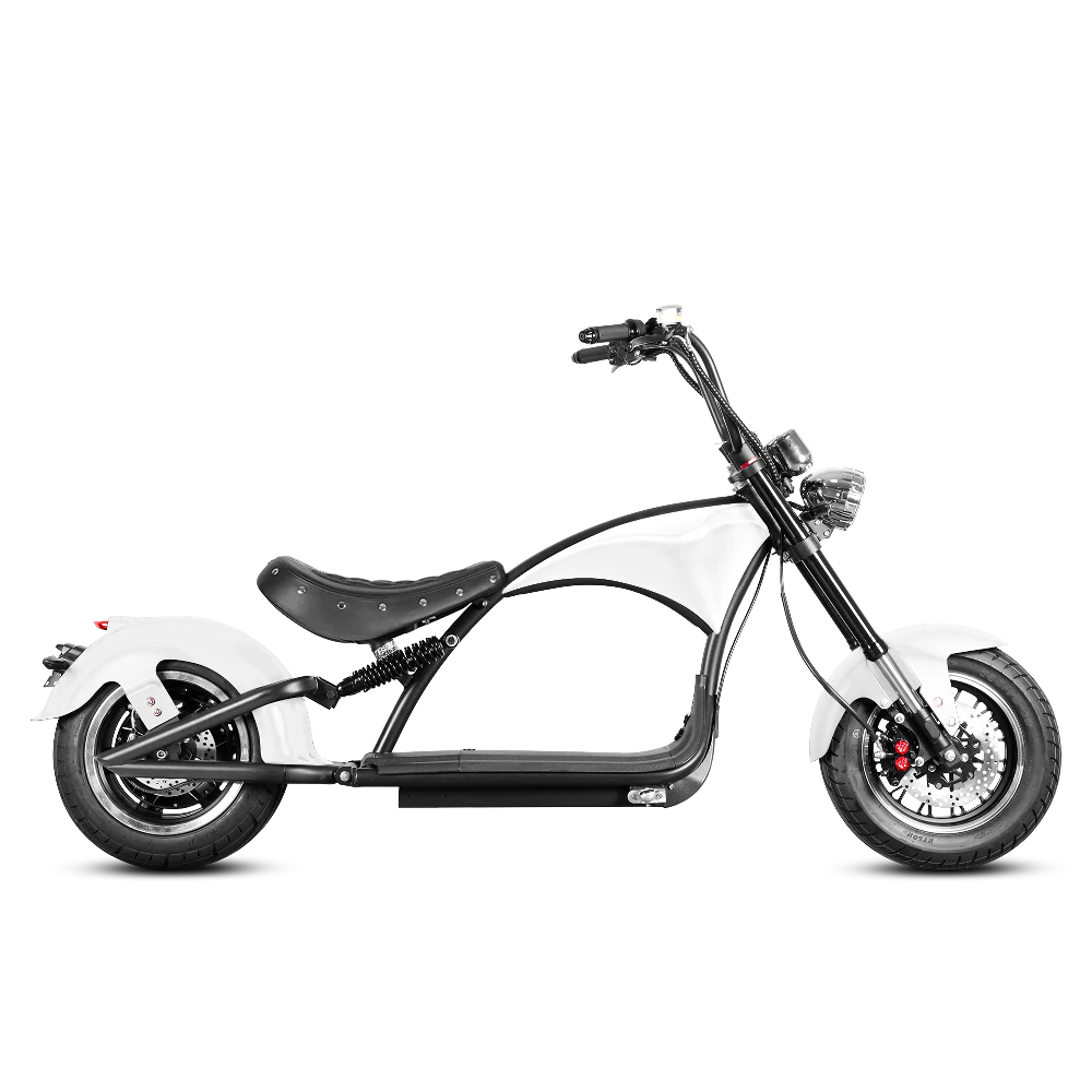 Eahora| Emars M1P Fat Tires,Hydraulic Brakes Moped-Style E-Scooter