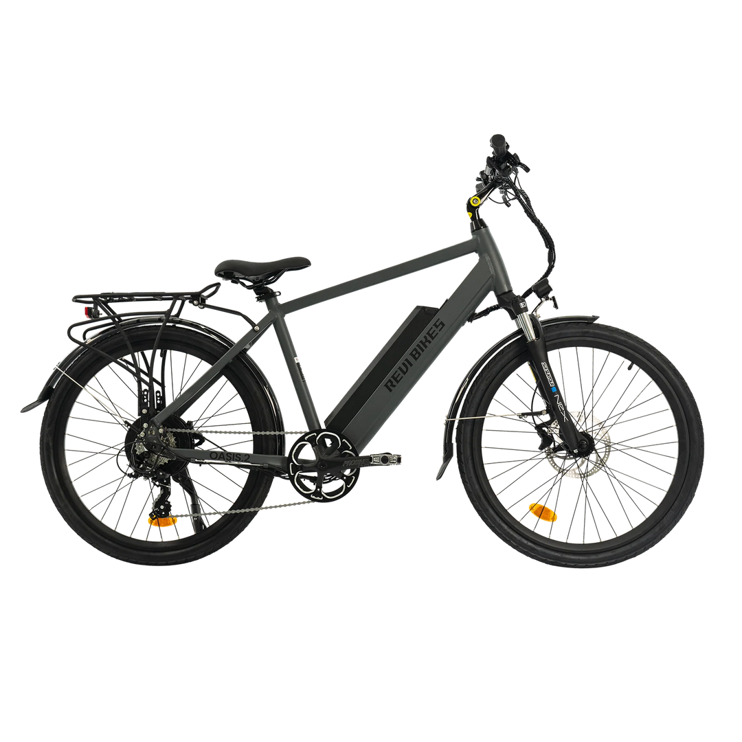 REVI BIKES| Oasis.2 Long Range Commuter Electric Bike with Suspension