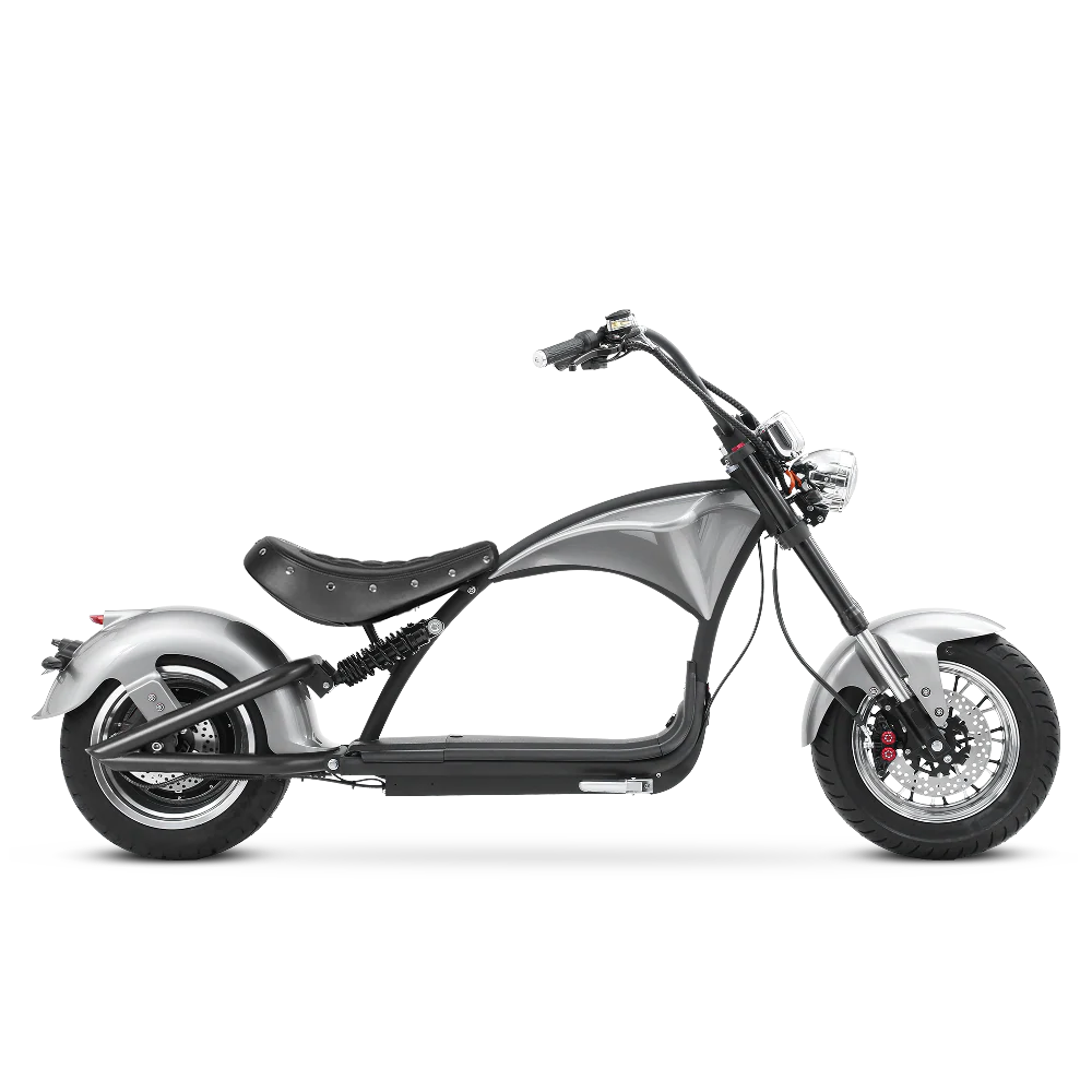 Eahora| Emars M1P Fat Tires,Hydraulic Brakes Moped-Style E-Scooter