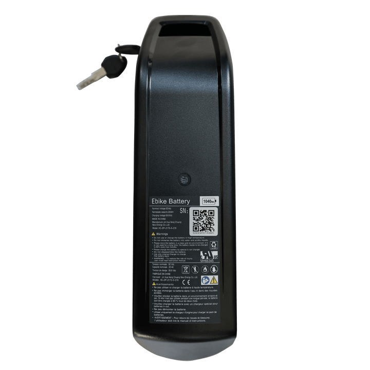 2nd 52V 20AH Battery Kit For SL 750W Bikes Batteries 3