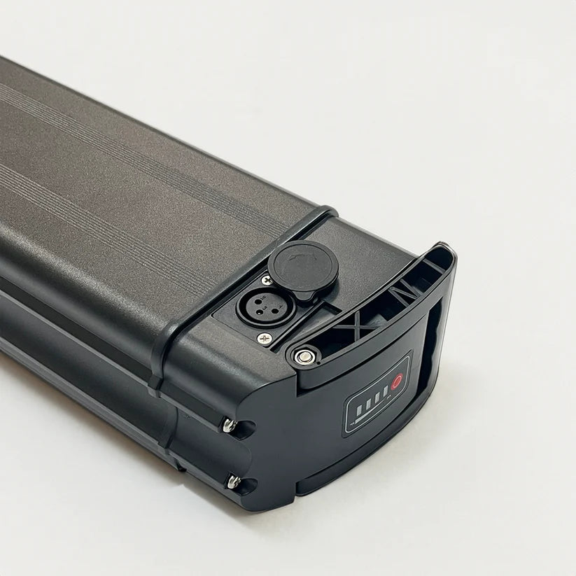 48V 21AH eBike Battery - Silver Fish/Seat Tube Style Battery - 3 Pin XLR for Coastal Cruiser - EBike Haul