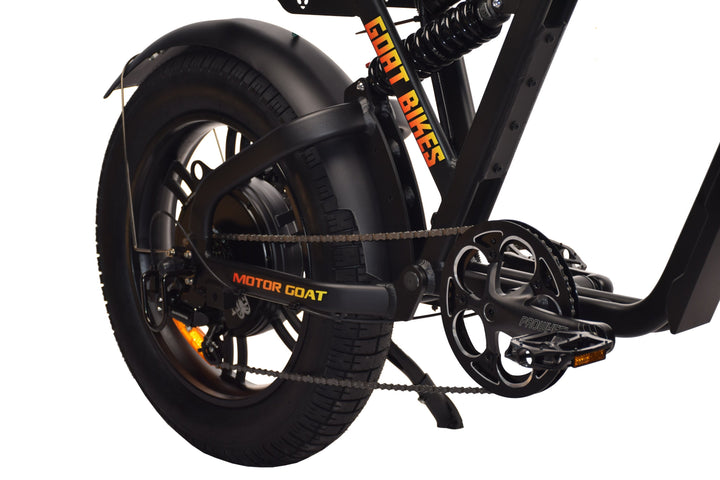 Goat Power Motor Goat V3 Electric Bike 3000W 50MPH Moped Style Ebike