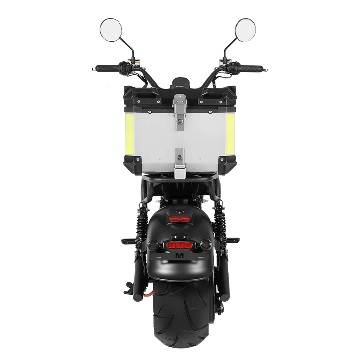 Eahora| Knight M1PS Two Seat +Tailbox Harley-Style 50MPH E-Moped Scooter