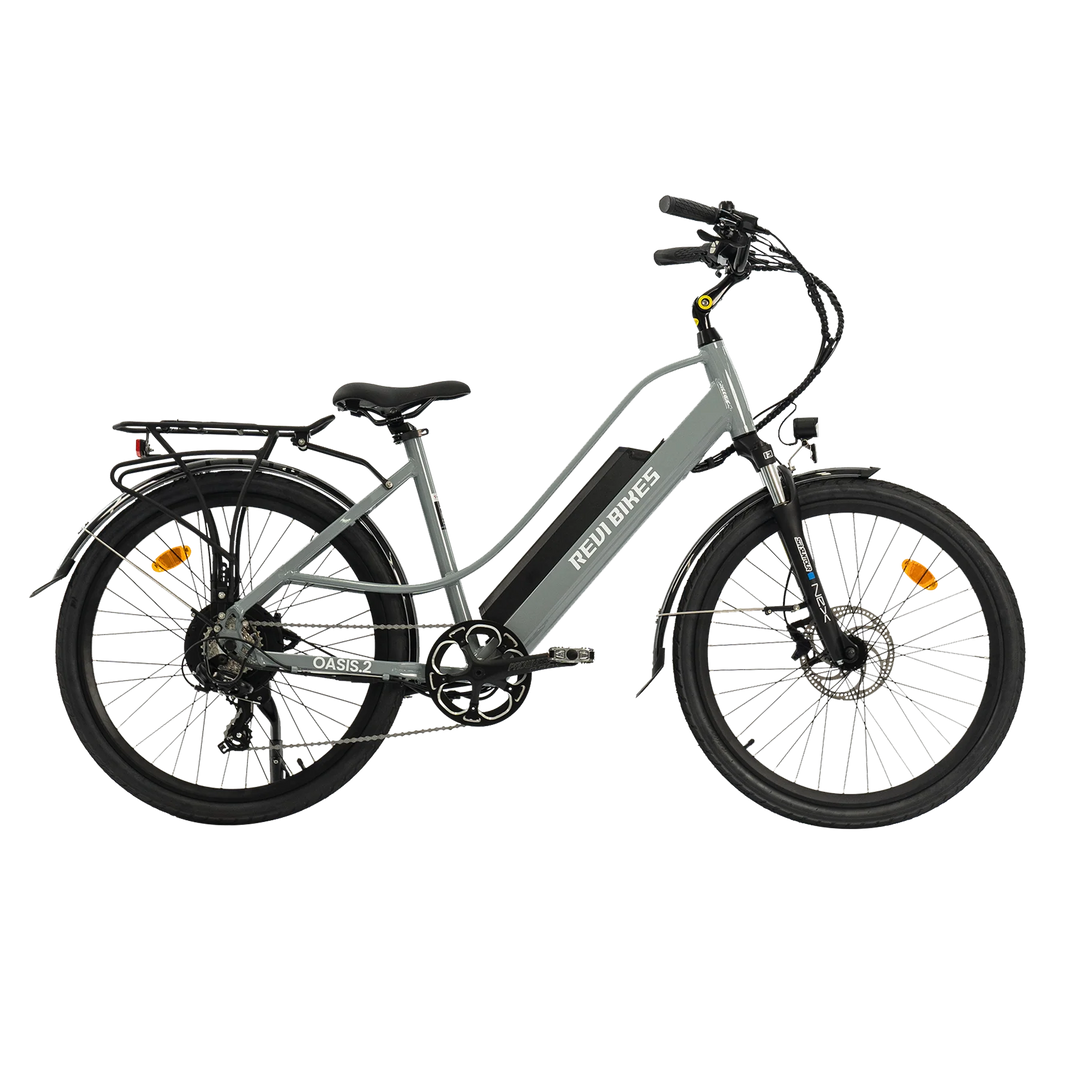 REVI BIKES| Oasis.2 Long Range Commuter Electric Bike with Suspension
